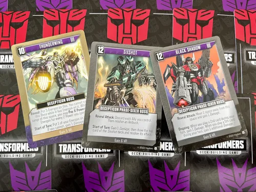 Vista 11 de Renegade Games Studio Transformers Juego de construcción de mazos: expansión del protocolo de infiltración - Edades 14+, 1-5 jugadores