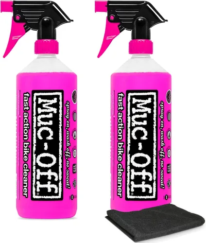 Vista 10 de Muc-Off Nano Tech - Limpiador de bicicletas de 1 litro Fórmula biodegradable, seguro en fibra de carbono y todas las superficies Rompe