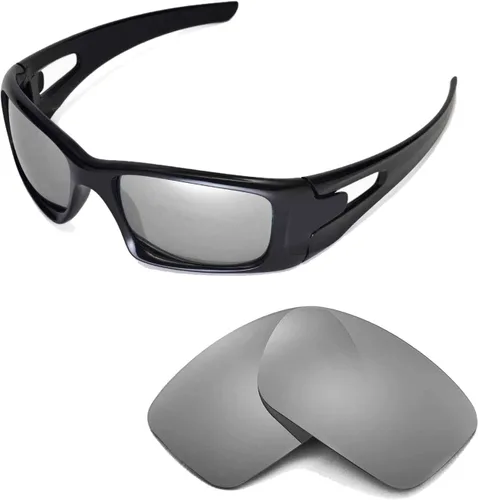 Vista 4 de Walleva Lentes de repuesto para lentes de sol Oakley Crankcase, múltiples opciones disponibles