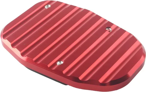 Vista 8 de Soporte lateral antideslizante para ampliar almohadilla para DUCATI DESERT X 2022-2023 Rojo