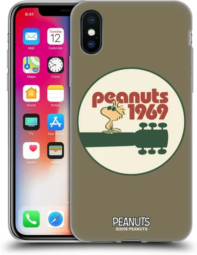 Vista 23 de Head Case Designs Funda de gel suave con licencia oficial de Peanuts Freak Flag Fly Woodstock 50th compatible con Apple iPhone 7 Plus/iPhone 8 Plus