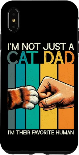 Vista 11 de Cat Dad Father Cat Lover Parent Father's Day Papa Fatherhood Case for iPhone 16