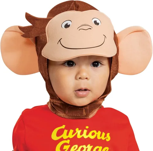 Vista 3 de Disguise Disfraz de George infantil Curious George Marrón