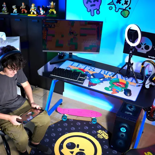Vista 2 de SUBSONIC Brawl Stars - Alfombrilla de mouse XXL de 35 x 15 pulgadas