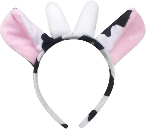 Vista 6 de IWEMEK - Maillot de ballet con diadema para niña con lunares, disfraz con diadema, leotardo
