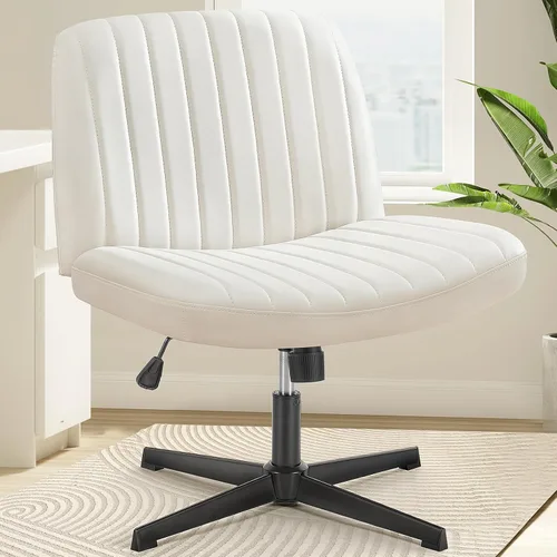Vista 20 de OLIXIS Silla cruzada con ruedas, silla de tocador, escritorio de oficina en multicolor/fantasía (Inky)