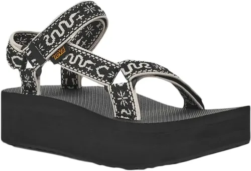 Vista 8 de Sandalia Teva de plataforma universal para mujer Balance Oliva Quemada