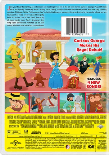 Vista 2 de Curious George Royal Monkey DVD