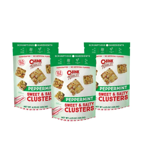 Vista 13 de Chunk Nibbles S'mores Snack Clusters - Golosinas inspiradas en fogatas con malvaviscos, galletas Graham, pretzels y chocolate, lote pequeño, hecho a