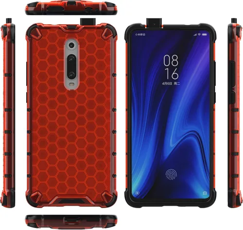 Vista 269 de Pzwoxukhov Funda compatible con Redmi A1, compatible con Redmi A2 Honeycomb Anti-caída Absorción de Golpes Negro