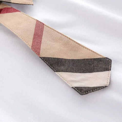 Vista 4 de daimengmeng Mameluco de caballero para bebés y niños con corbata, traje de boda de una pieza
