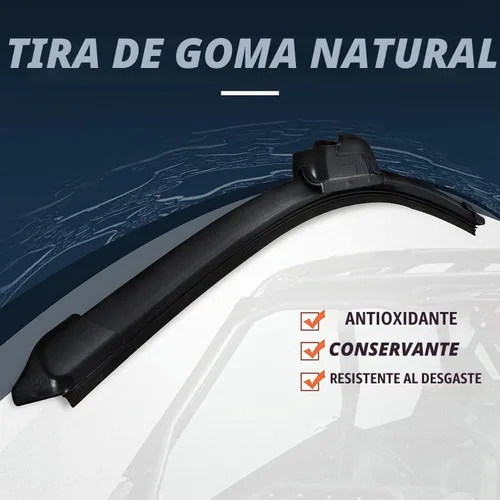 Vista 4 de Limpiaparabrisas universal para UTV y carrito de golf con brazo de limpiaparabrisas manual Diseño de metal sinterizado resistente para todo tipo