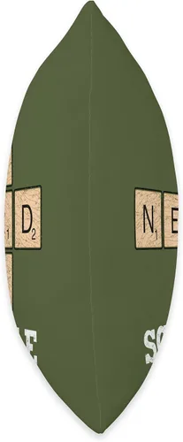 Vista 2 de Scrabble Word Nerd - Almohada de 16.0 x 16.0 in, multicolor