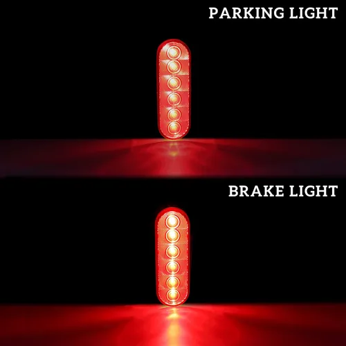 Vista 2 de SAUTVS 1 luz trasera LED roja para Can Am Defender y MAX 2016-2026