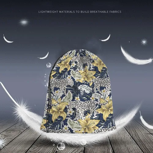 Vista 2 de Mochila con cordón de unicornio arcoíris y bolsa de gimnasio con cordón, Multi-a139, Mochilas de viaje
