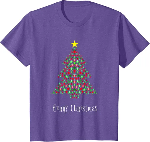 Vista 56 de Celebración del árbol de Navidad - Feliz Navidad - Camiseta de Navidad