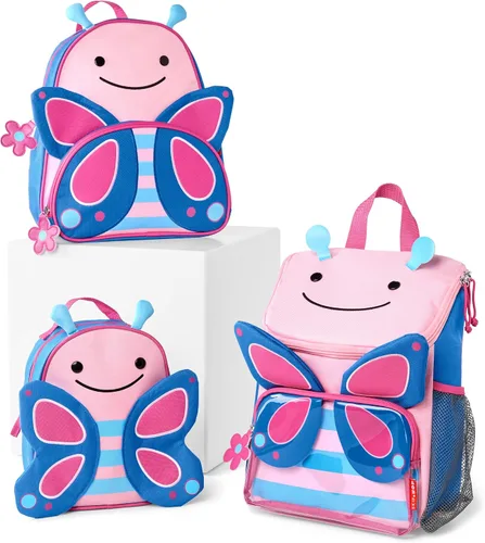 Vista 82 de Skip Hop - Mochila para preescolar, colección Zoo, para niños pequeños de 3 a 4 años, diseño de llama