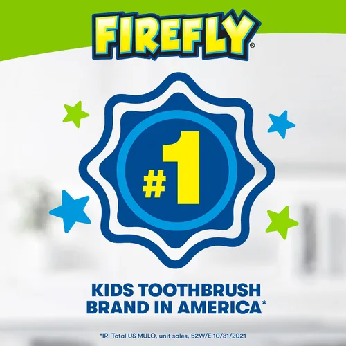 Vista 7 de Firefly Ready Go Brush, Peppa Pig, Cepillo de Dientes con Temporizador Luminoso, Cerdas Suaves Premium, Temporizador de 1 Minuto, Ventosa Menos