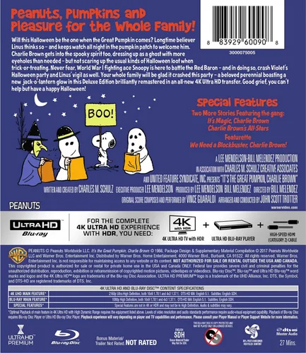 Vista 3 de Peanuts Holiday Collection (4K Ultra HD + Blu-ray) 4K UHD