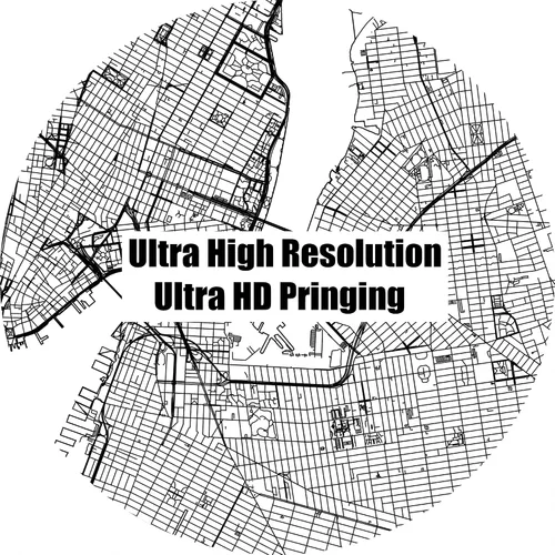 Vista 5 de TANOKCRS Baton Rouge Louisiana USA - Póster impreso en lienzo con diseño de mapa de Estados Unidos, sin marco, moderno, en blanco y negro, regalo