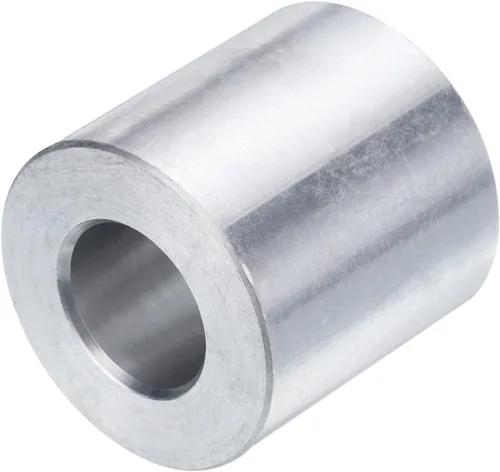 Vista 5 de uxcell 10 piezas de espaciador de aluminio con 1/2" de diámetro interno x 1" de diámetro exterior x 1" de longitud, con acabado liso, espaciador