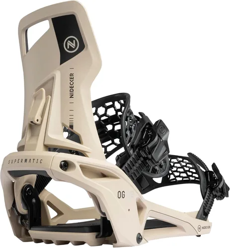 Vista 14 de Nidecker Supermatic Snowboard First Universal, Doble Entrada, Fijación Automática - Cómoda y Confiable como una Fijación Regular de Dos Correas