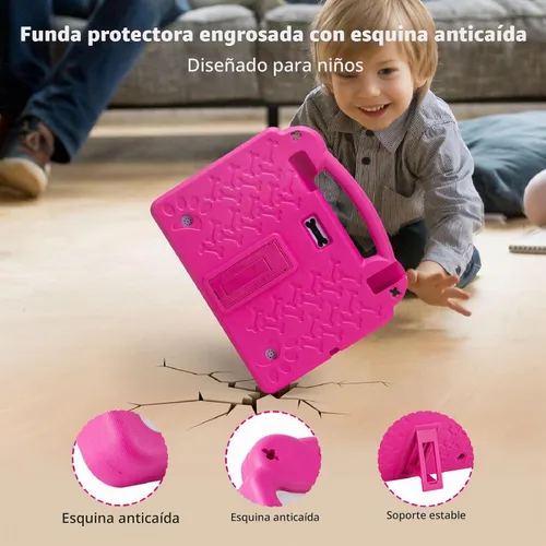 Vista 7 de Tablet para niños de 10 pulgadas, tableta Android para niños con 8 GB de RAM 64 GB de ROM, 1 TB expandible, Octa-Core, 5G WiFi 6, control parental