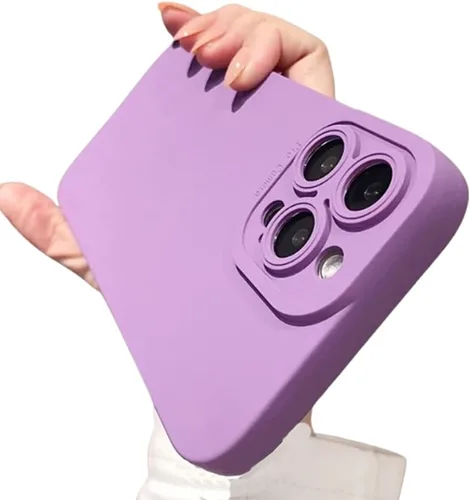 Vista 8 de Casechics Funda compatible con iPhone, silicona líquida mate [protección militar contra caídas] protección de lente de cámara, funda suave a prueba
