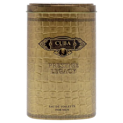 Vista 3 de Cuba Prestige Legacy Eau De Toilette Spray Parfums Des Champs para hombre, 3 onzas, marrón