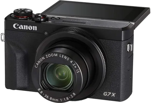 Vista 3 de Canon PowerShot G7 X Mark III Digital Camera (Black)