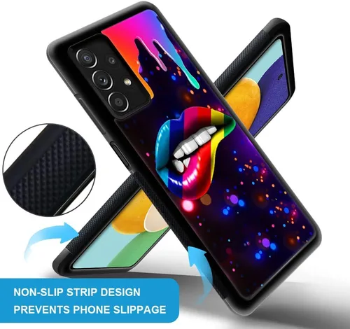 Vista 27 de DAIZAG Funda compatible con Samsung Galaxy A23, protección completa, a prueba de golpes, antiarañazos, funda de poliuretano termoplástico para Arte