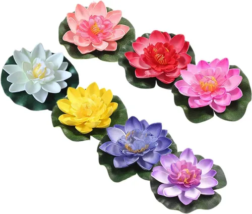Vista 8 de Mipcase Decoraciones de bosque encantado, decoraciones de bosque encantado, flores flotantes artificiales, decoración de flores artificiales