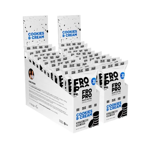 Vista 32 de FROPRO Barras de proteína vegetal – Barras de proteínas a base de plantas, totalmente naturales, sin gluten, lácteos y soja, barras altas