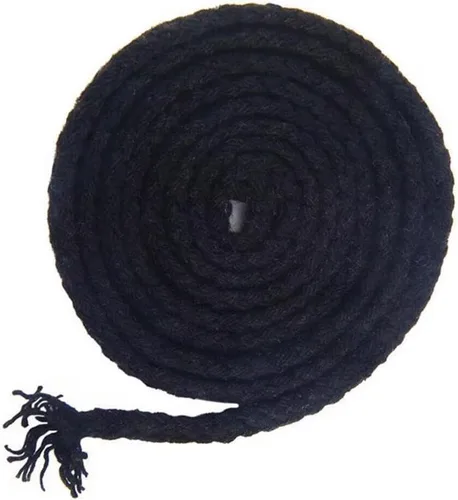 Vista 28 de 5 mm * 295 pies de cuerda de macramé de algodón natural de 8 hebras trenzadas para manualidades de ganchillo, hilo para colgar en la pared y Lgn