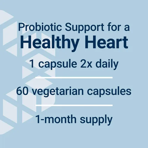 Vista 5 de Life Extension FLORASSIST Probiotic Heart Health, Lactobacillus reuteri 30242, promueve la salud del corazón y los niveles de colesterol ya