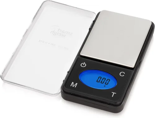 Vista 9 de Smart Weigh ZIP600 - Báscula digital ultradelgada de bolsillo de 21.16 oz por 0.00 oz con función de conteo, escala de gramos y escala de onzas
