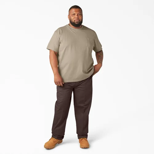 Vista 6 de Dickies - Camiseta pesada de manga corta y cuello redondo para hombre