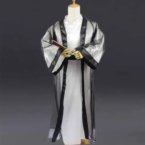 Vista 2 de Disfraz de espadachín chino antiguo para cosplay traje de Hanfu Traditonal