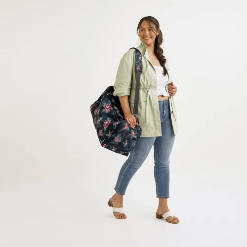 Vista 4 de Vera Bradley Women's Recycled Lighten Up Reactive Travel Duffle Bag