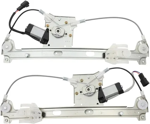Vista 102 de SCITOO Elevalunas eléctrico delantero izquierdo sin motor apto para 1984-1989 para Toyota para 4Runner, 1984-1988 para Toyota para camioneta, 740-910