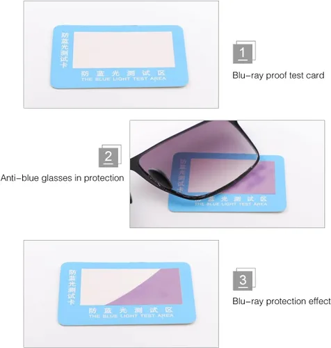 Vista 3 de MIRYEA Lentes de lectura de lente completa, protección UV, bisagra de resorte, lentes de sol anti luz azul, para hombres y mujeres, no bifocales