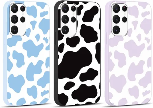 Vista 10 de Pack de 2 fundas con estampado de guepardo para Samsung Galaxy A03s 4G de 6.5", fundas de diseño de patrón de leopardo de lujo, de silicona suave
