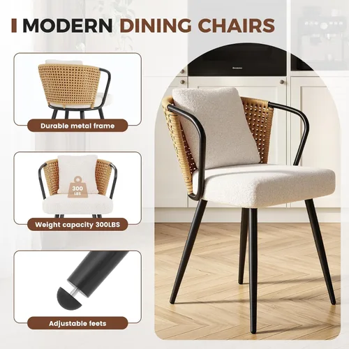 Vista 175 de Miereirl Moderno juego de comedor de 5 piezas para mesa redonda de madera de 4,31.5 pulgadas con estante de almacenamiento semiabierto y puerta