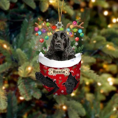 Vista 98 de LOVELYPOD Adorno Personalizado de Perro Affenpinscher, Adornos de Navidad Affenpinscher Regalo para Amante de Perros, Adorno de Navidad Colgante