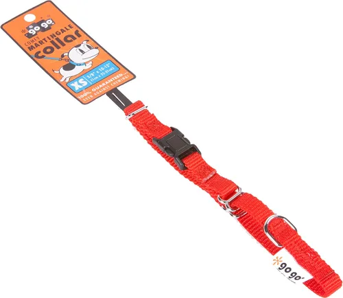 Vista 28 de GoGo Pet Products GoGo - Collar de perro Martingala de 3/4 pulgadas, mediano, color rosa Rosado
