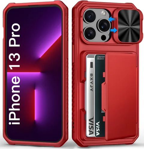 Vista 57 de BXYJY Funda tipo cartera para iPhone 15 Pro, tarjetero (4-5 tarjetas)