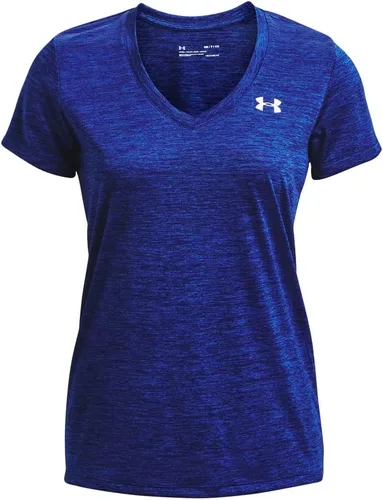 Vista 4 de Under Armour - Camiseta Tech de manga corta con cuello en V para mujer