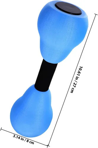 Vista 2 de STOBAZA 2 mancuernas ajustables para mujer y ligeras para deportes acuáticos, pesas de fitness para piscina, aeróbicos, entrenamiento de fuerza