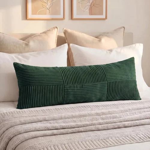 Vista 91 de Fancy Homi Juego de 1 funda de cojín cuadrada negra decorativa de 14 x 14 pulgadas para sala de estar, dormitorio, sofá cama, sofá, cama, funda