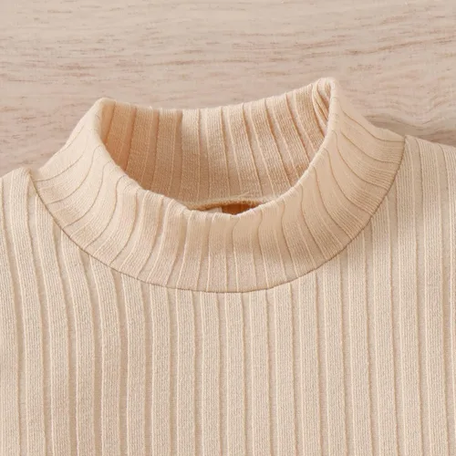 Vista 5 de Conjunto de 2 piezas de falda bonita para bebé niña pequeña para otoño e invierno